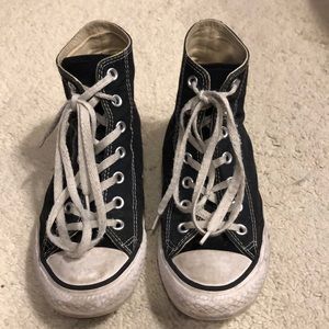 Black High Top Converse